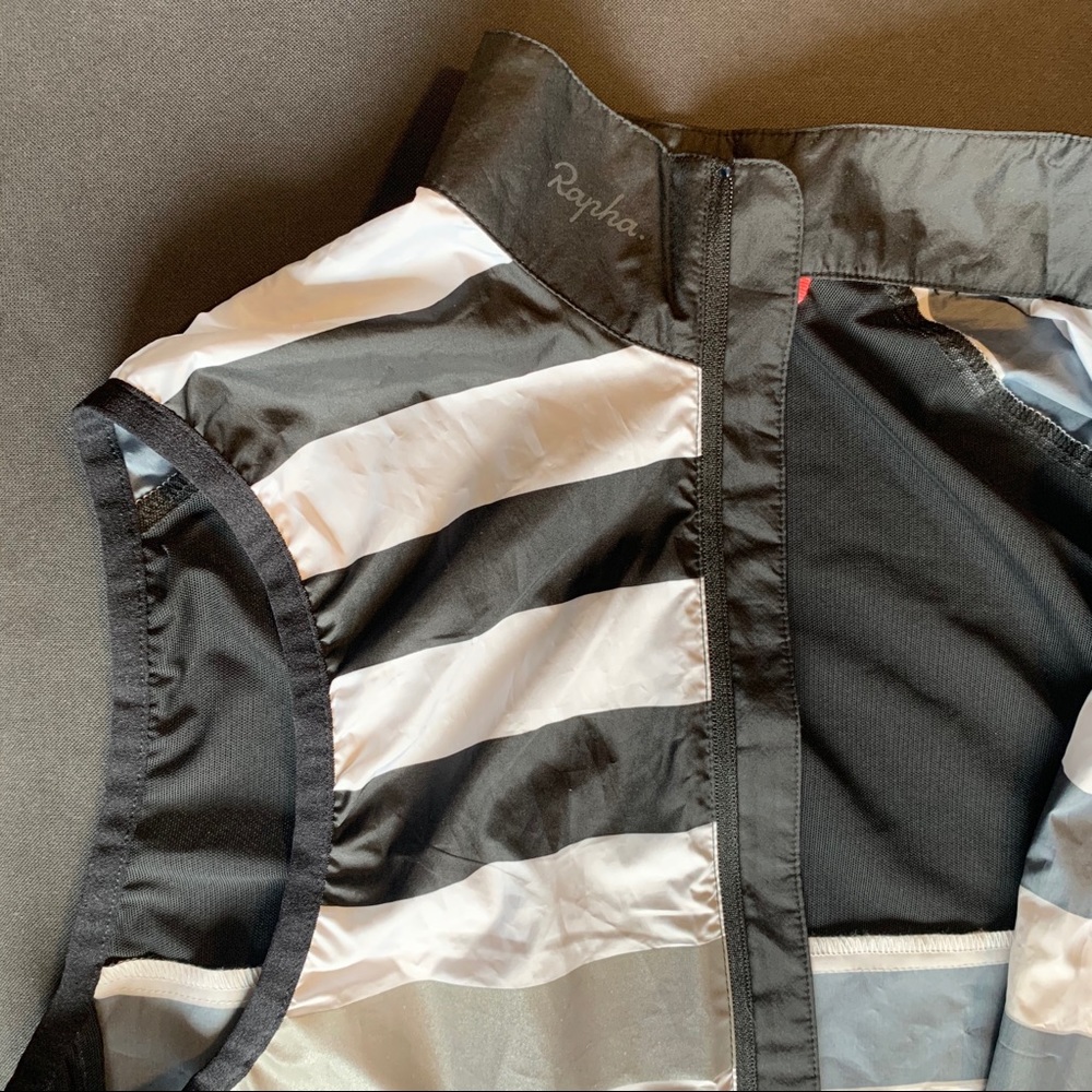 Rapha Men’s Vest - Black / White / Silver